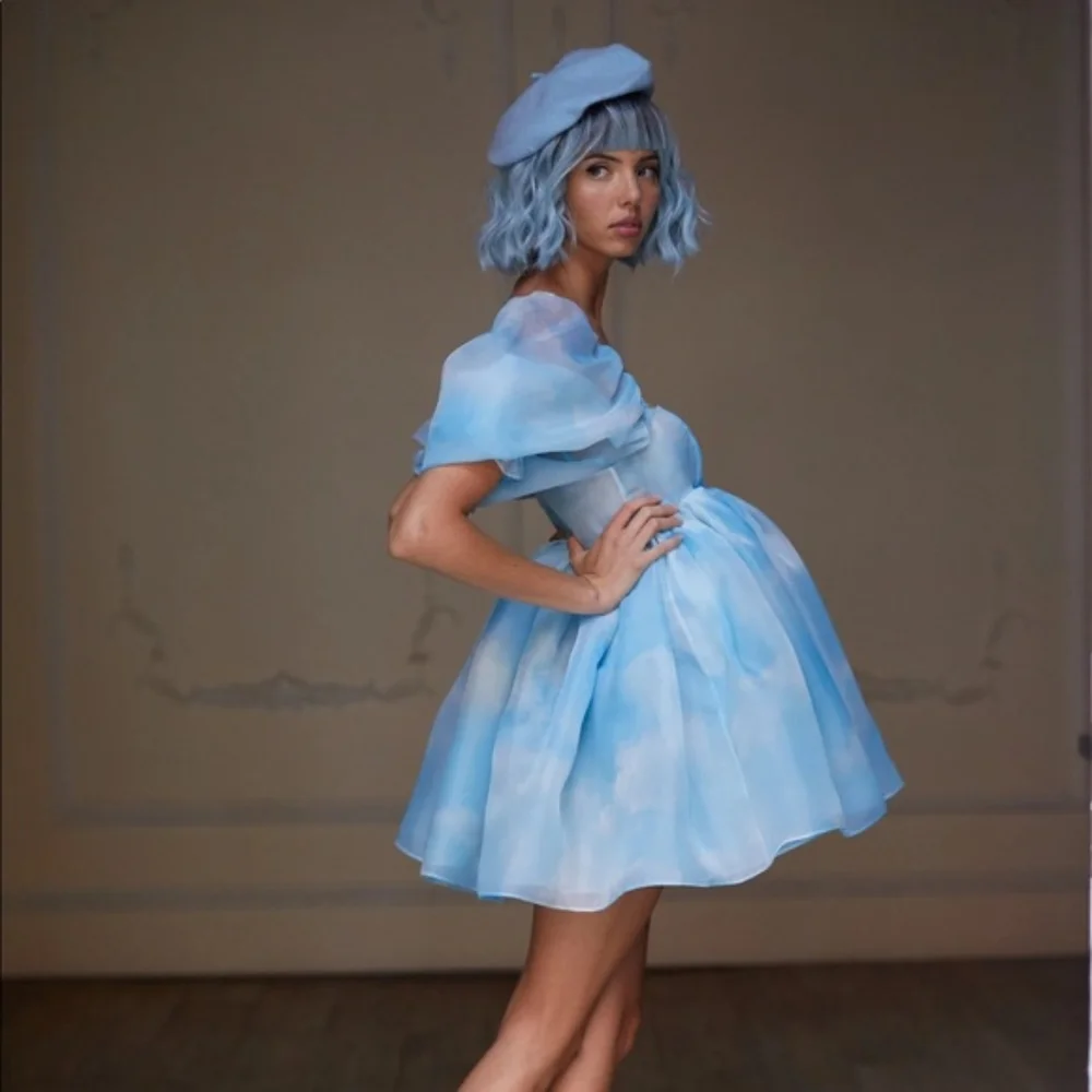 Selkie Cloud Puff Dress - Picture 2 of 7